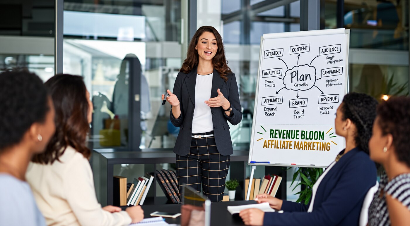 Affiliate marketing workshop planning session